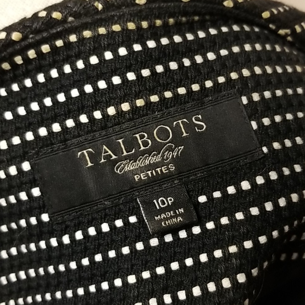 Talbots white dots jacket - Picture 5 of 8